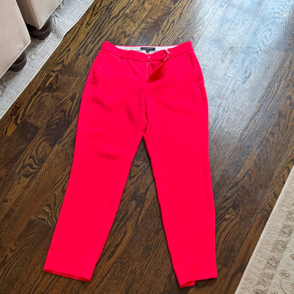Banana Republic Bold Red Pants